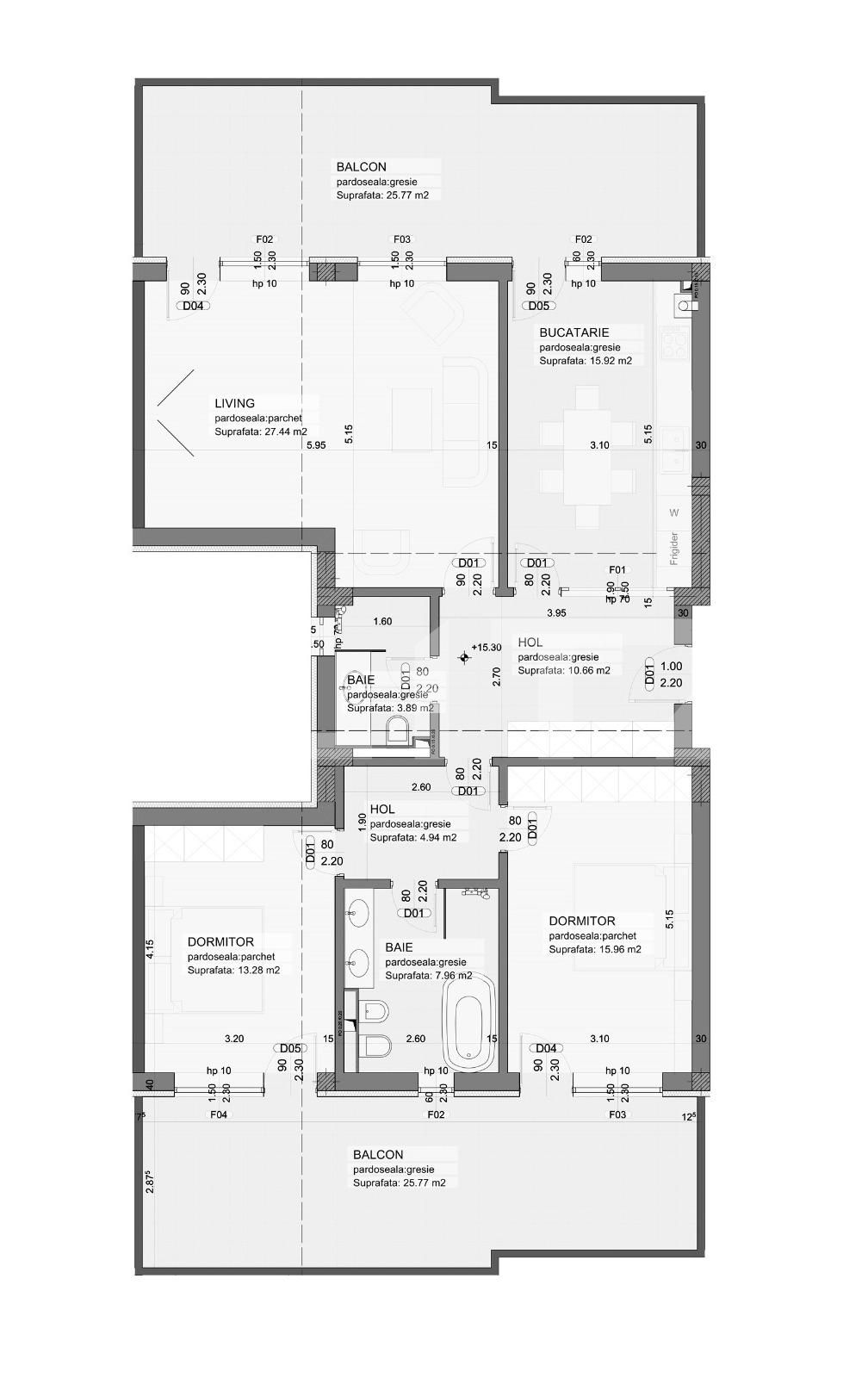Apartament de vânzare 3 camere Grivitei - 83590AV | BLITZ Brașov | Poza1