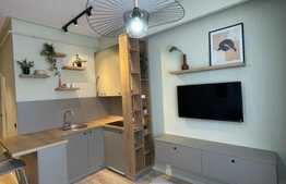 Garsoniera de lux, 21 mp, etaj intermediar, zona Parcul Rozelor