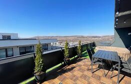 Penthouse 2 camere, 62 mp, terasa cu jacuzzi, AC, zona Vivo