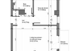Apartament de 2 camere, etaj intermediar, finisat, zona Corneliu Coposu