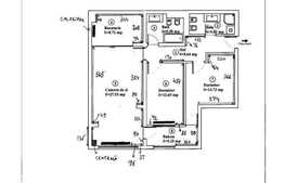Apartament 3 camere, 87 mp, decomandat, etaj intermediar zona Coresi 