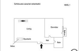 Apartament cu scara interioara, 3 camere, 70 mp, loc parcare! Zona Sub Cetate!