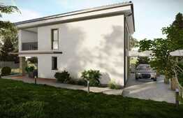 Casa individuala de vanzare, 120 mp utili, 550 mp teren, Chinteni