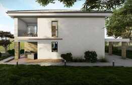 Casa individuala de vanzare, 120 mp utili, 550 mp teren, Chinteni