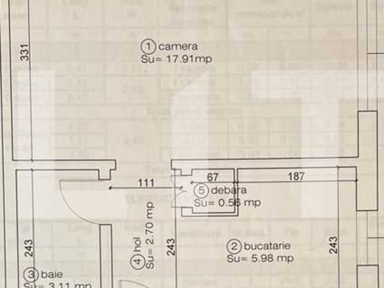 Garsonieră de vânzare Calea Bucuresti - 83876AV | BLITZ Brașov | Poza1