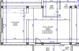 Apartament 2 camere, 42 mp, incalzire in pardoseala, zona Cetatii!