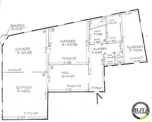 Apartament de vânzare 4 camere Central - 84AV | BLITZ Cluj-Napoca | Poza1