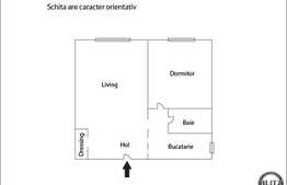 Apartament 2 camere de vanzare, 51 mp utili, zona Sala Sporturilor, cu parcare