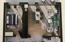 Apartament 2 camere, 60 mp, decomandat, Semicentral