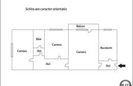 Vanzare apartament 3 camere, 65 mp utili, zona C-tin Brancusi, cu parcare