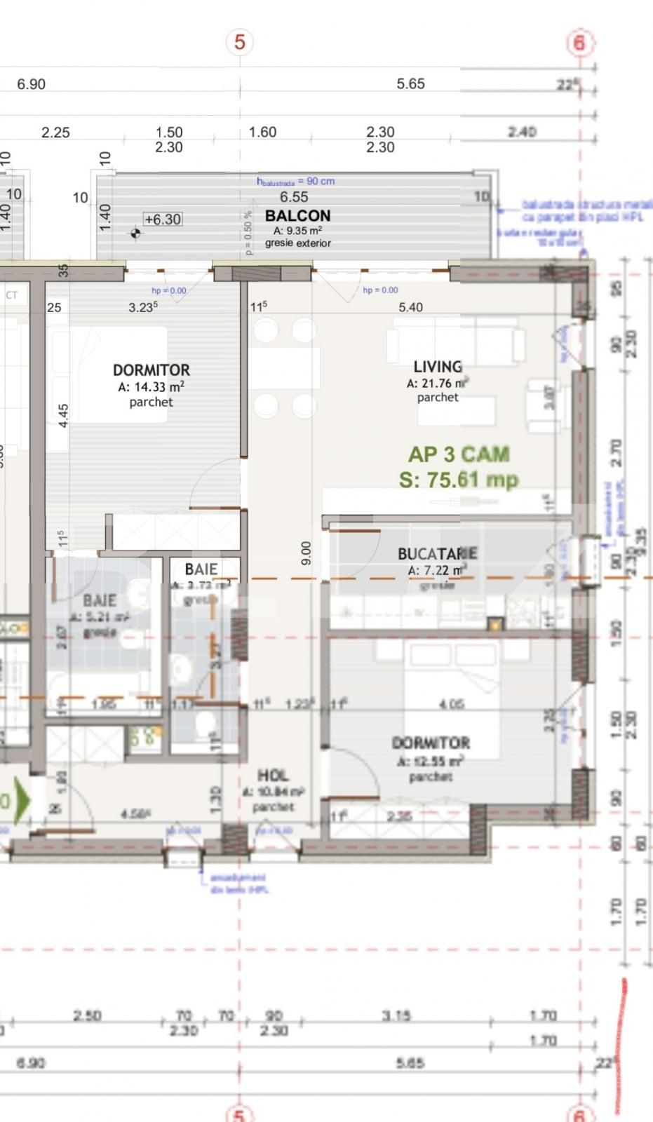 Apartament de vânzare 3 camere Borhanci - 84349AV | BLITZ Cluj-Napoca | Poza1