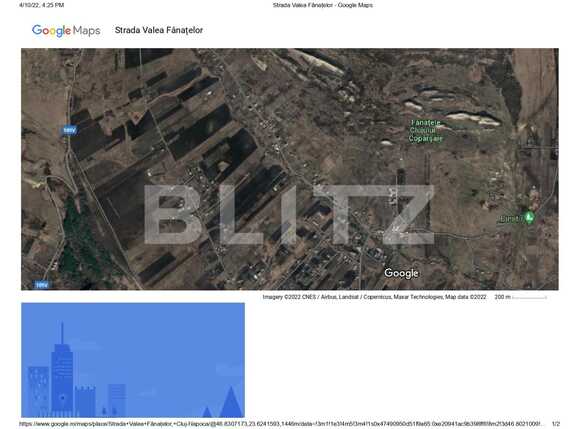 Teren de vânzare Exterior Est - 84389TV | BLITZ Cluj-Napoca | Poza1