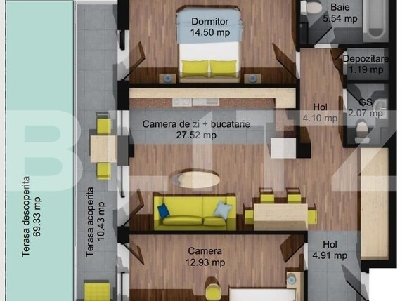 Apartament de vânzare 3 camere Baciu - 84425AV | BLITZ Cluj-Napoca | Poza10