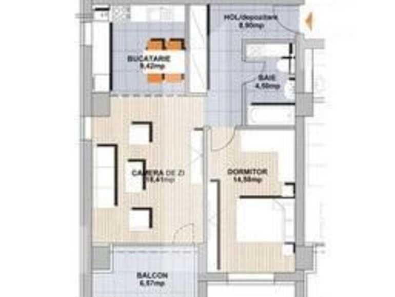 Apartament de vânzare 2 camere Noua - 84434AV | BLITZ Brașov | Poza1