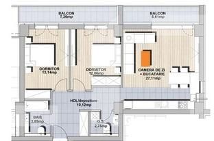 Apartament de vânzare 3 camere Noua - 84444AV | BLITZ Brașov | Poza2