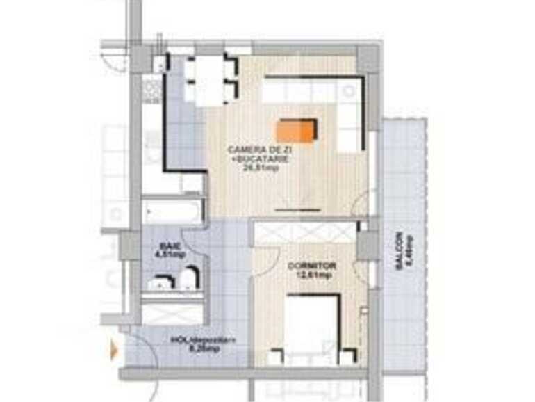 Apartament de vânzare 2 camere Noua - 84450AV | BLITZ Brașov | Poza1