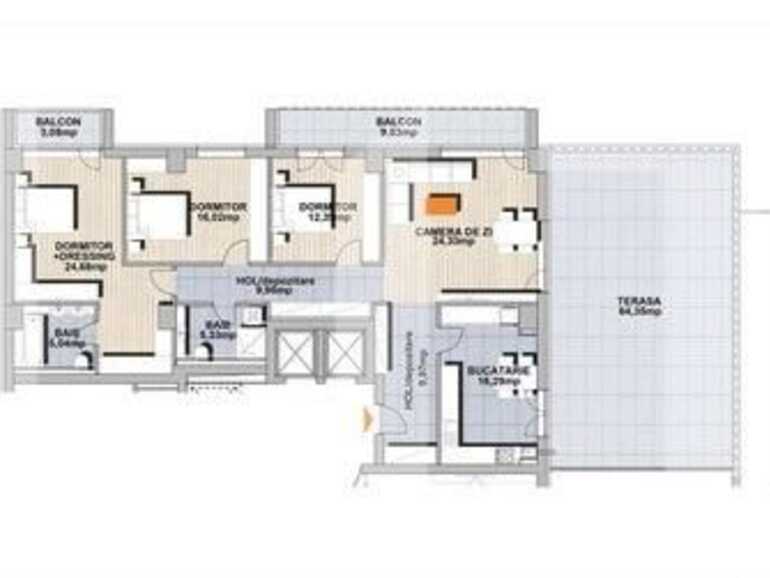 Apartament de vânzare 4 camere Noua - 84484AV | BLITZ Brașov | Poza1