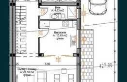 Duplex 4 camere,3băi,250mp teren, Dâmbul Rotund