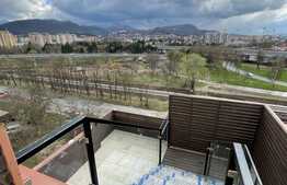 Penthouse 3 camere, 98 mp utili, mobilat/utilat modern, doua terase generoase cu view panoramic, zona Tractoru