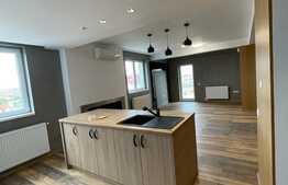 Penthouse 3 camere, 98 mp utili, mobilat/utilat modern, doua terase generoase cu view panoramic, zona Tractoru