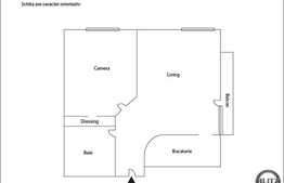 2 camere, 54 mp, finisaje moderne, zona Florilor, parcare inclusa,