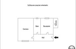 Vanzare apartament 1 camera, 57 mp, decomandat, zona ultracentrala