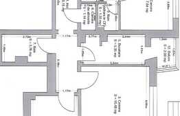 Apartament 4 camere, 69 mp, orientare sudică, zona BIG