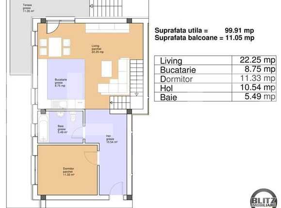 Apartament de vânzare 4 camere Floreşti - 8474AV | BLITZ Cluj-Napoca | Poza1