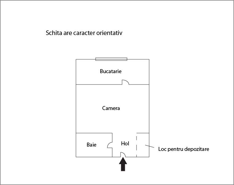 Garsonieră de vânzare Manastur - 8480AV | BLITZ Cluj-Napoca | Poza1