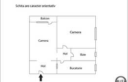 Vanzare apartament pe Calea Manastur, 2 camere, 52 mp. Boxa inclusa!