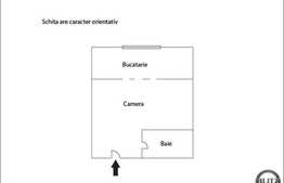 Vanzare garsoniera, 16 mp utili, boxa la subsol, zona Real!