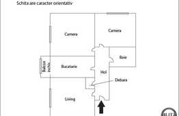 Vanzare 3 camere, 63 mp utili, zona strazii Mehedinti, cu boxa la subsol 10 mp