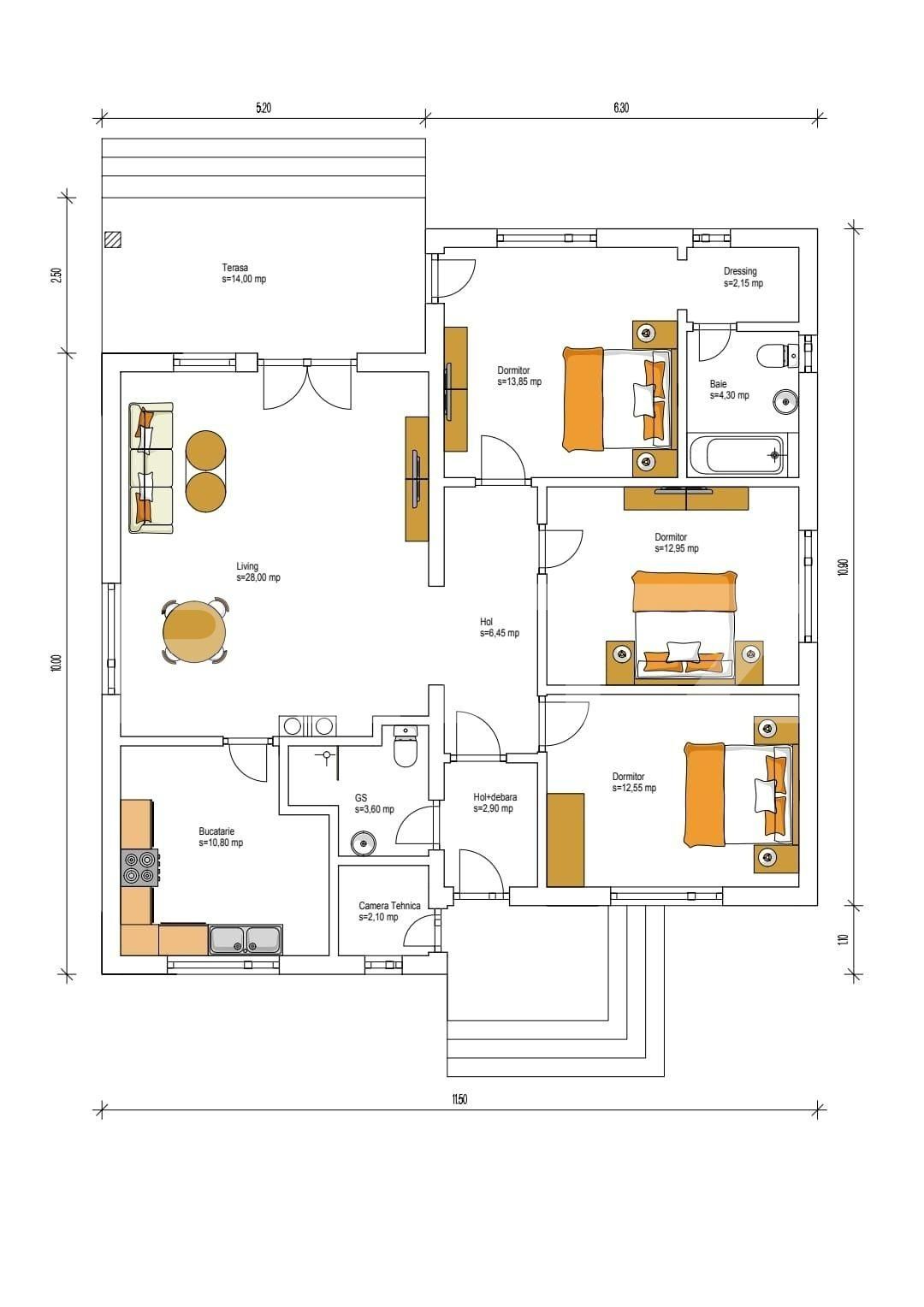 Casa de vânzare 4 camere  - 85074CV | BLITZ Brașov | Poza4