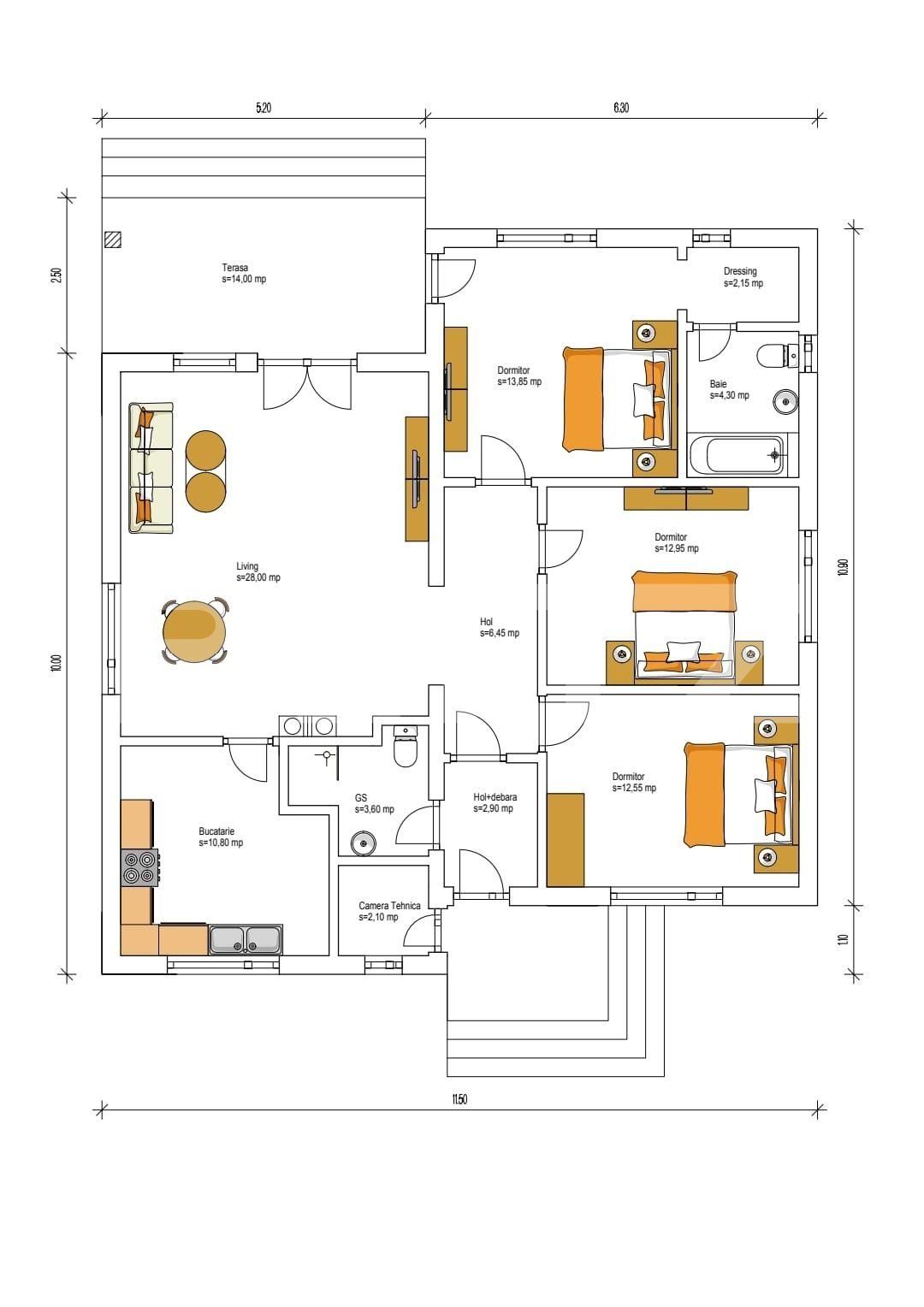 Casa de vânzare 4 camere  - 85074CV | BLITZ Brașov | Poza1