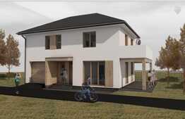 Casa individuala cu garaj, expunere sudica, 137 mp, 550 teren, Gilau 