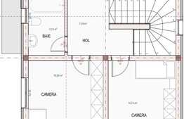 Casa individuala cu garaj, expunere sudica, 137 mp, 550 teren, Gilau 