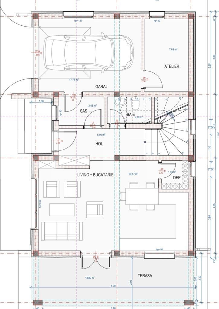Casa de vânzare 4 camere Exterior Vest - 85082CV | BLITZ Cluj-Napoca | Poza4