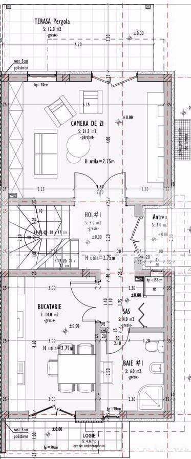Exclusivitate! Casa finalizata cu CF, 155 mp, la 5 minute de Vivo
