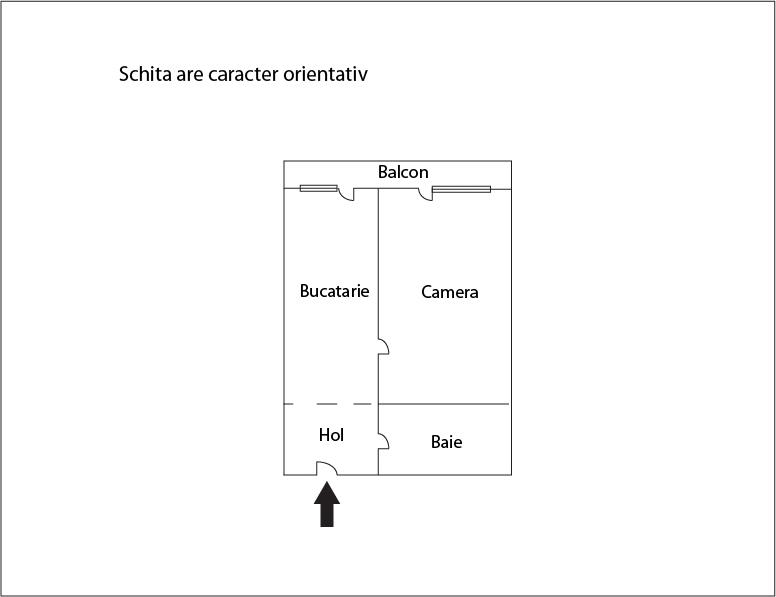 Garsonieră de vânzare Floreşti - 8512AV | BLITZ Cluj-Napoca | Poza1