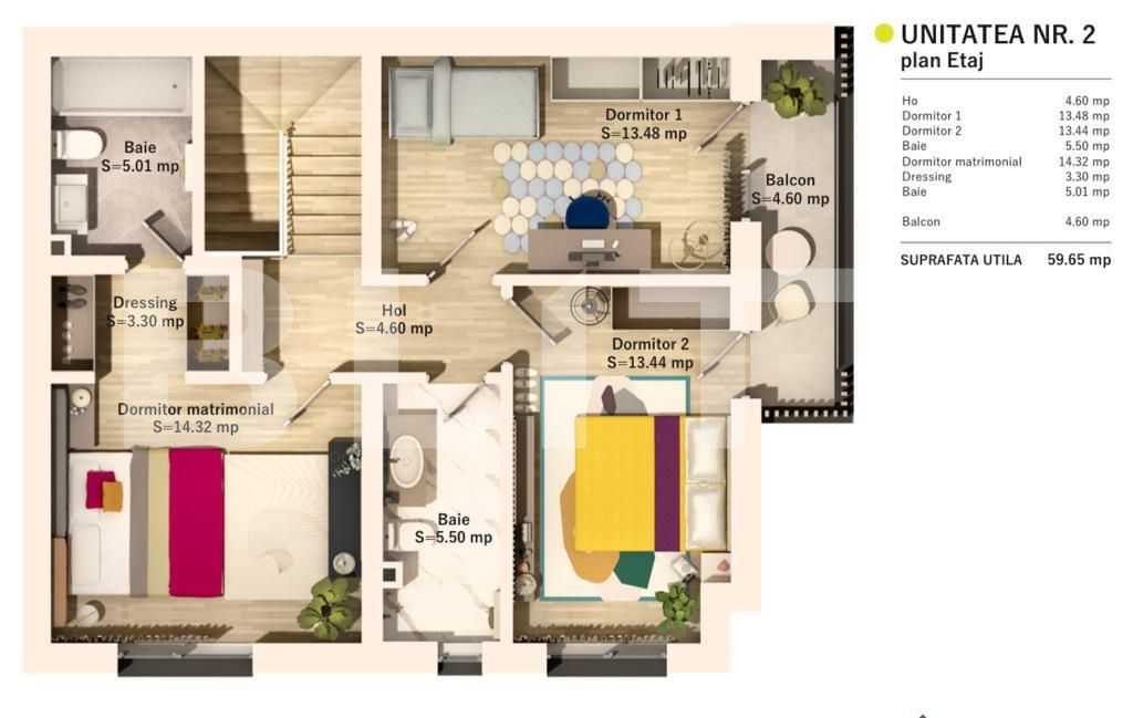 Apartament de vânzare 4 camere Floreşti - 85180AV | BLITZ Cluj-Napoca | Poza2