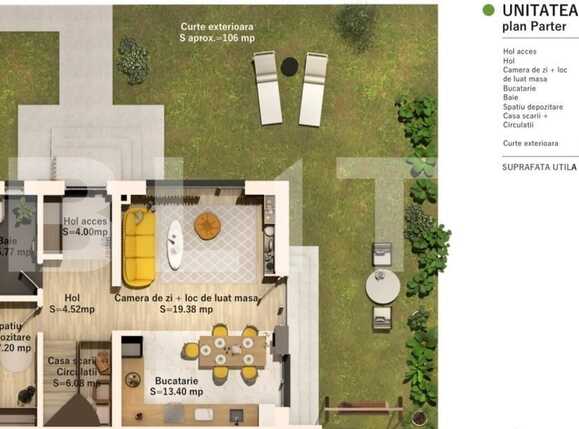 Apartament de vânzare 4 camere Floreşti - 85181AV | BLITZ Cluj-Napoca | Poza1