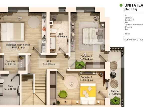 Apartament de vânzare 4 camere Floreşti - 85181AV | BLITZ Cluj-Napoca | Poza2