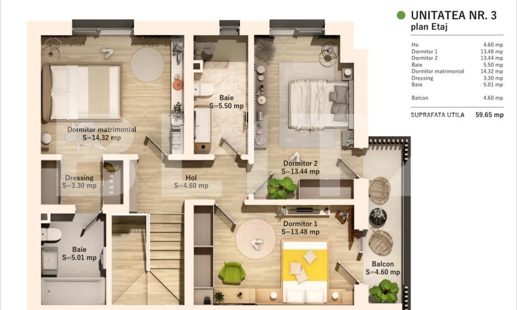 Apartament de vânzare 4 camere Floreşti - 85181AV | BLITZ Cluj-Napoca | Poza2