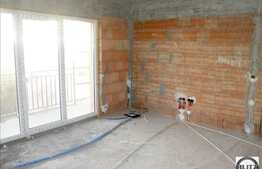 Apartament semifinisat cu 1 camera, 42 mp utili
