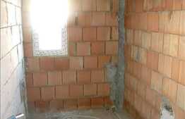 Apartament semifinisat cu 1 camera, 42 mp utili