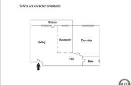 Vanzare 2 camere, 57 mp utili, balcon, zona strazii Cetatii! Imobil nou!