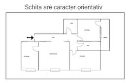 Apartament cu 2 camere decomandate, 51 m2 , langa Urania, Centru