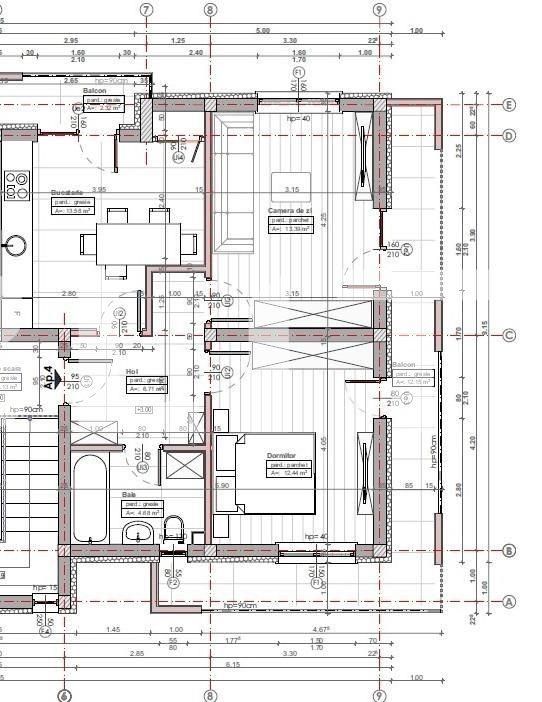 Apartament 2 camere, decomandat, 51 mp, gradina, zona Apahida