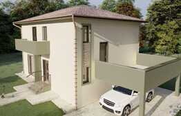 Casa individuala,120 mp si 500 mp teren, panorama