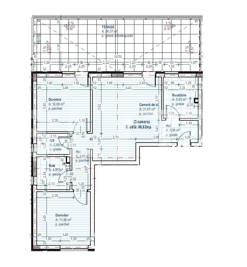 Apartament de vânzare 3 camere Floreşti - 85781AV | BLITZ Cluj-Napoca | Poza1